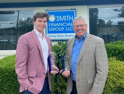Art and his son Austin, 3rd generation New York Life agent